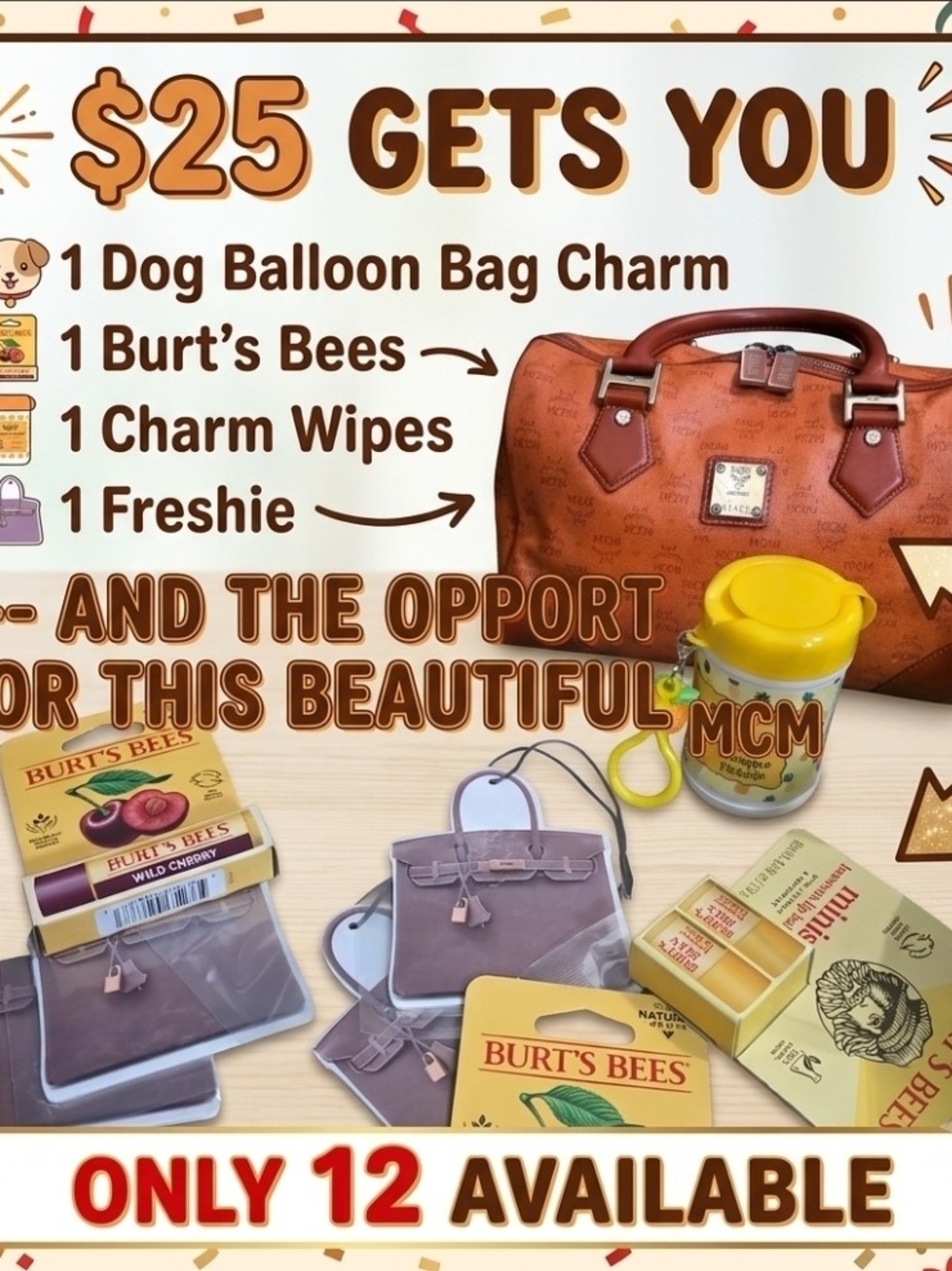 12 Bundles Available - For Live Show